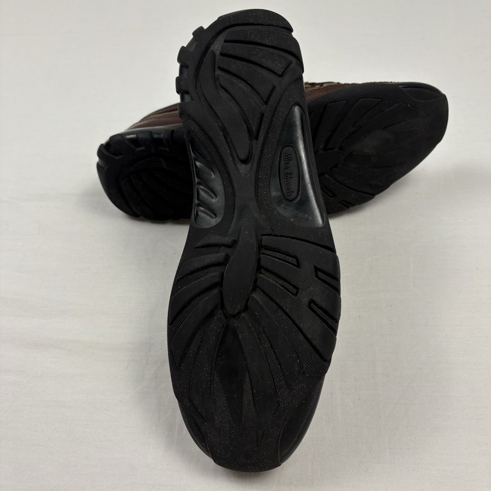Allen Edmonds Boulder Dark Brown Leather Loafers Slip-On Driving Shoes 8D USA - Picture 12 of 14